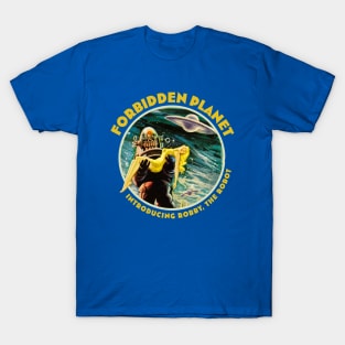 Forbidden Planet Circle Retro T-Shirt